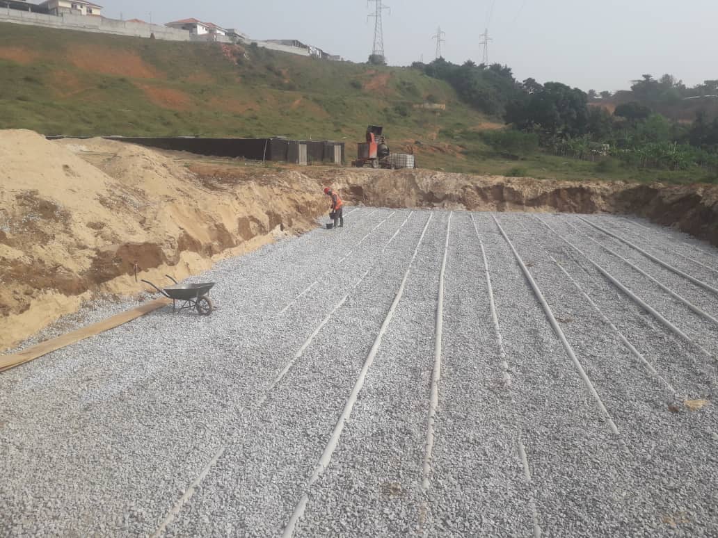 Etudes, suivi et contrôle travaux d'épandage à Abatta