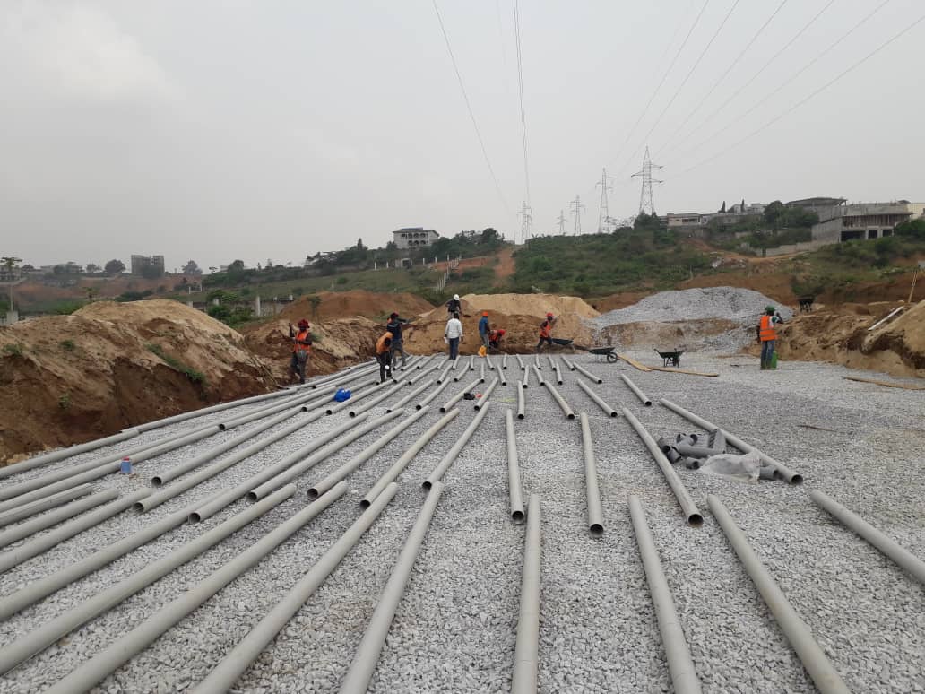 Etudes, suivi et contrôle travaux d'épandage à Abatta